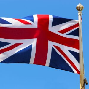 flag, union jack, union, british, britain, uk, country, icon, patriotic, national, english, united kingdom, symbol, banner, emblem, official, nationality, ensign, wind, british flag, horizontal, red white and blue, blowing, fluttering, blue banner